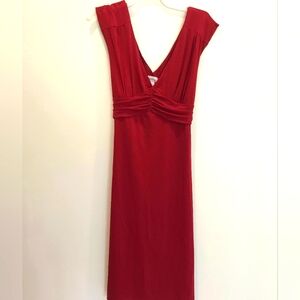 Women’s Red Speechless Casual Dress X-L With Tie Back